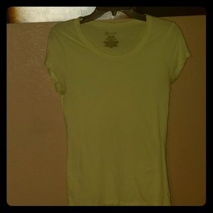 Bright Yellow T-shirt, close to yellow highlighter marker color.